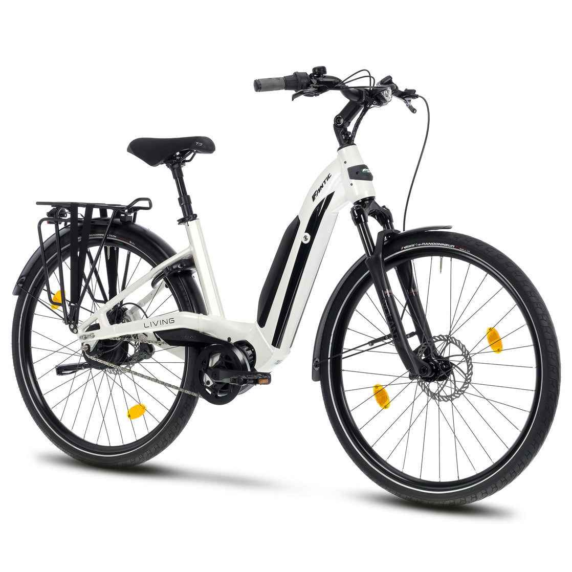 weisses e bike damen FANTIC ISSIMO FUN E-Bike 25 KM/H